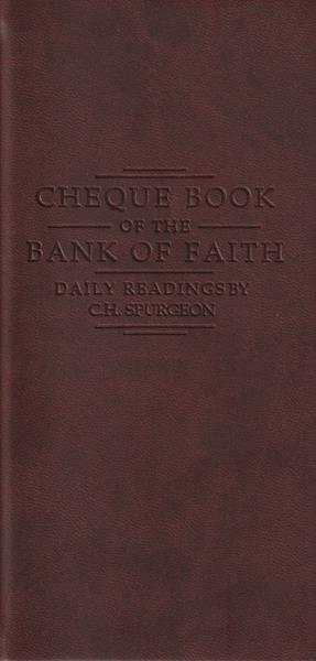 Cheque Book of the Bank of Faith - Burgundy