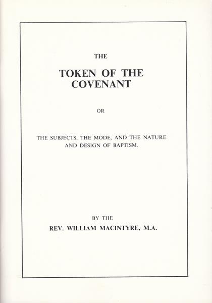 A Token of the Covenant