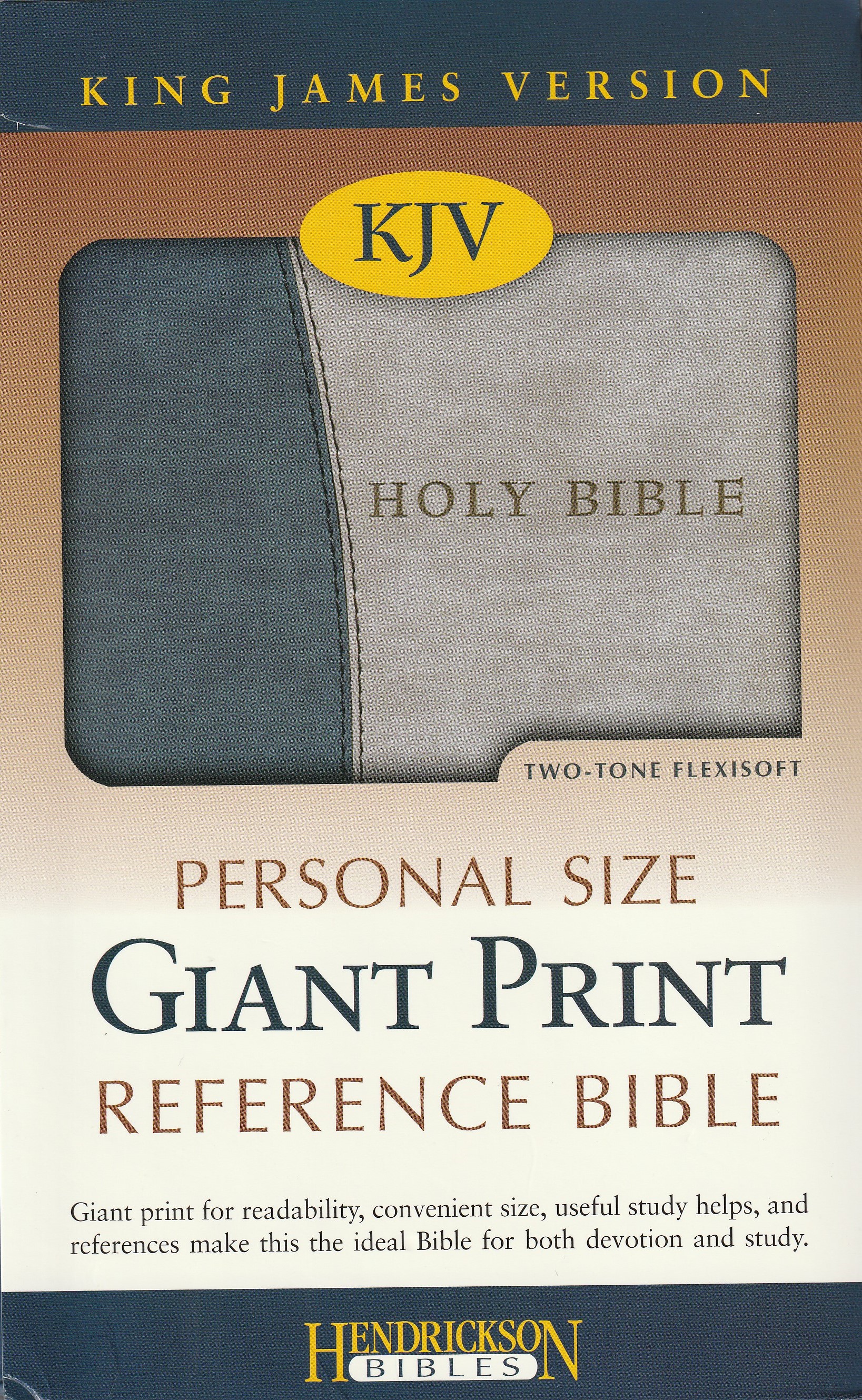 Hendrickson Personal Size Giant Print Reference KJV Bible