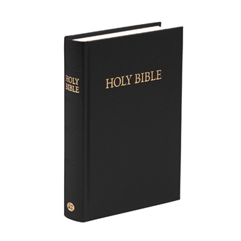 TBS Royal Ruby Text KJV Bible - Black Hardback