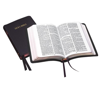 TBS Royal Ruby Text KJV Bible - Black Calfskin