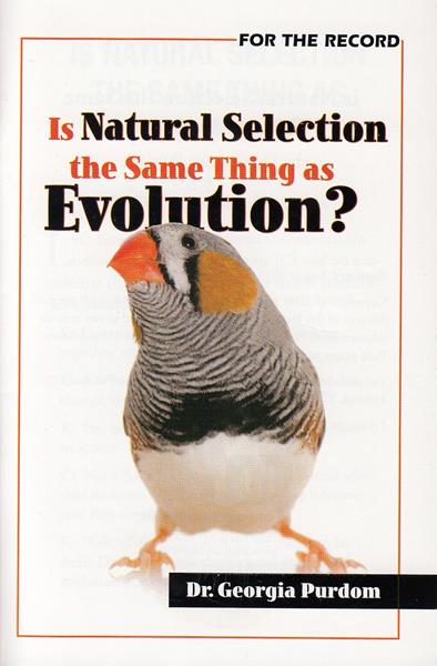 Is Natural Selection the Same as Evolution