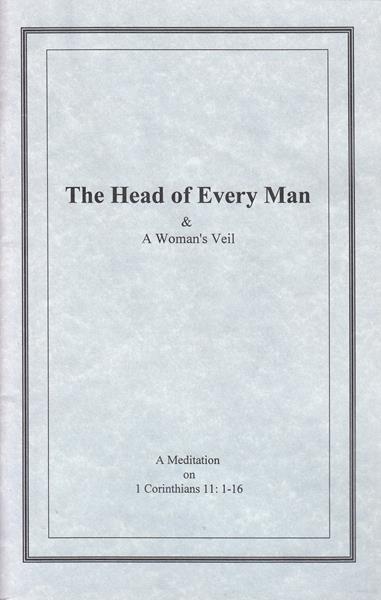 The Head of Every Man and a Woman's Veil