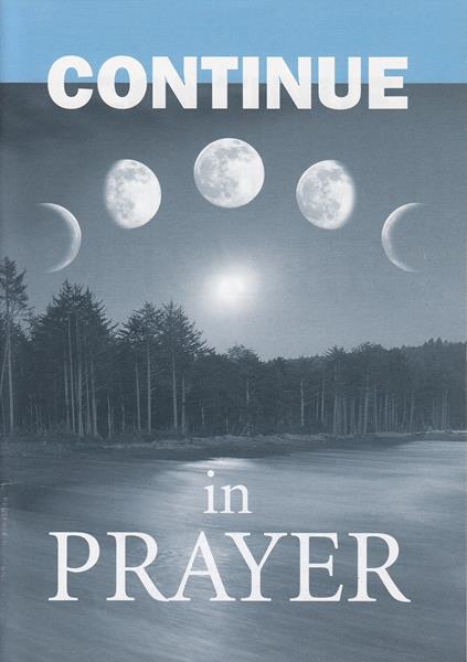 Continue in Prayer