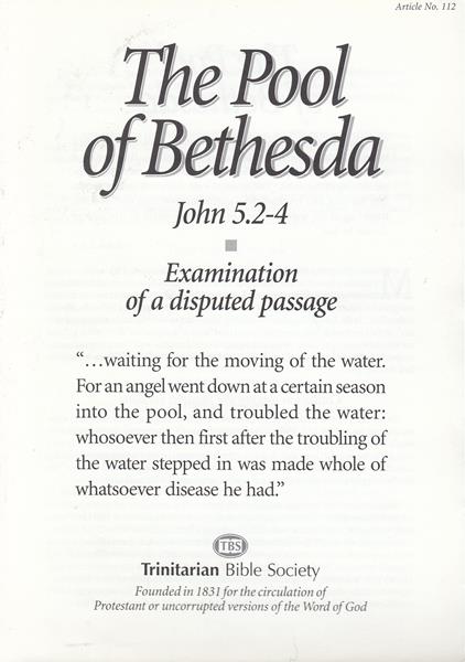 The Pool of Bethesda