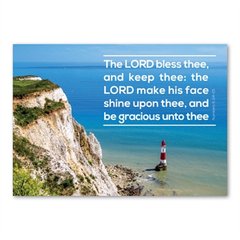Pack of Six Greetings Cards (Numbers 6:24-25)