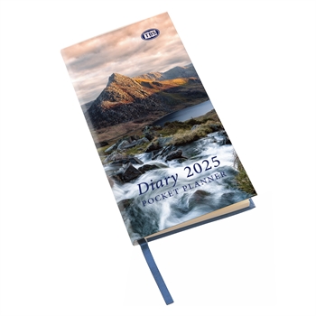 TBS Slimline Pictorial Pocket Diary 2025