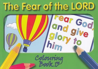 TBS Colouring Book No. 13: The Fear of the Lord