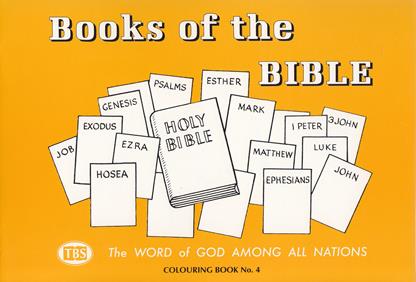 Word of God Colouring Book 4: Books of the Bible