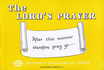 Word of God Colouring Book 5: The Lord's Prayer