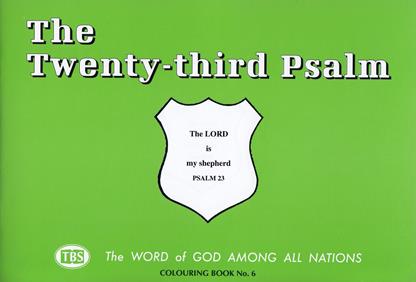Word of God Colouring Book 6: The Twenty-third Psalm