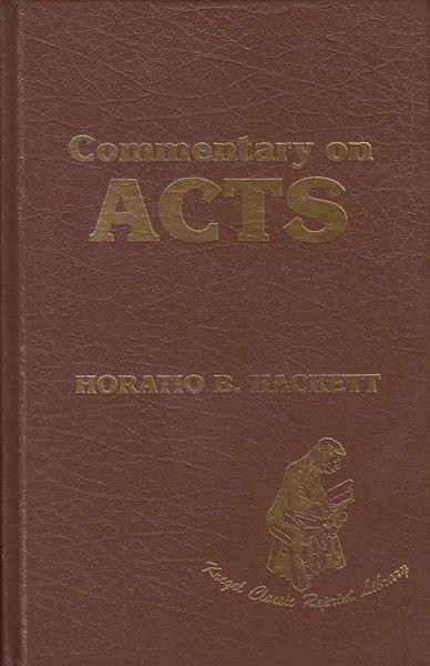 A Commentary on Acts (Hackett)
