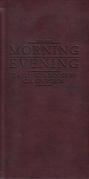 Morning and Evening (Gift Edition) - Matt Burgundy