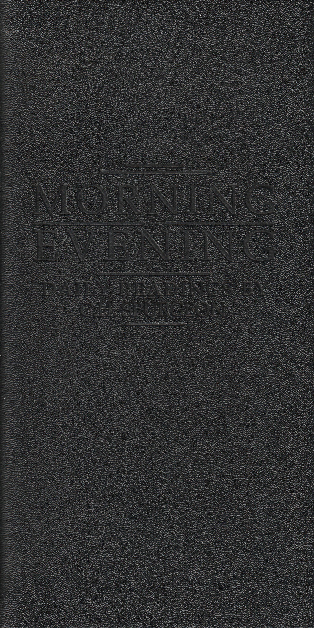 Morning and Evening (Gift Edition) - Matt Black