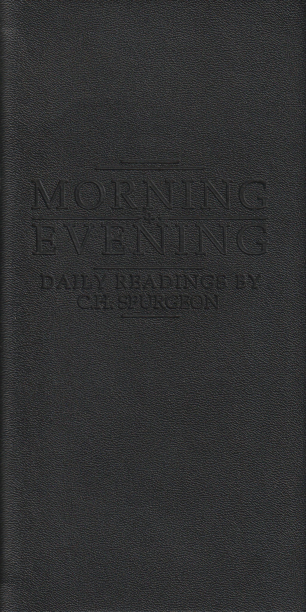 Morning and Evening (Gift Edition) - Matt Black