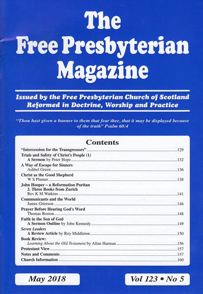 Free Presbyterian Magazine