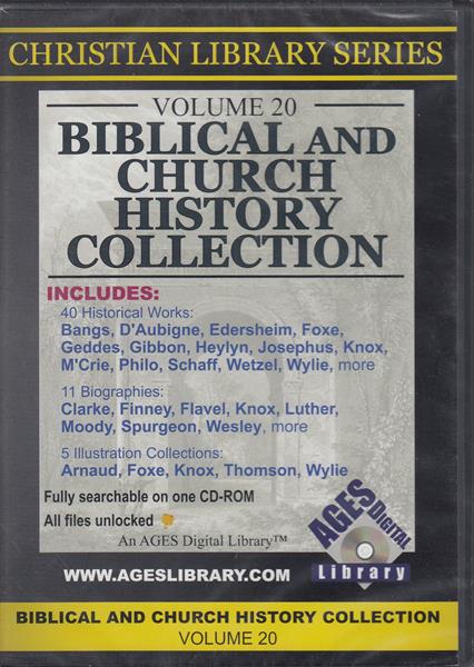 Biblical and Church History Collection CDROM