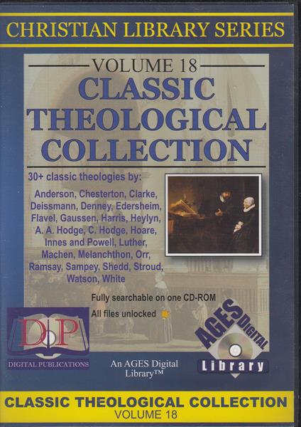 Classic Theological Collection CDROM