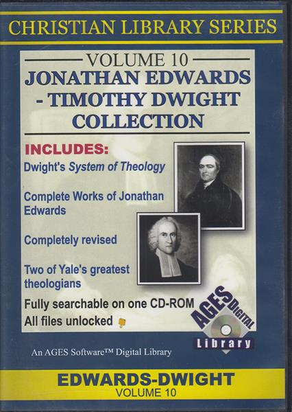 Jonathan Edwards & Timothy Dwight Collection CDROM