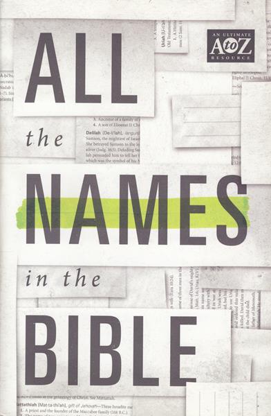 All the Names in the Bible